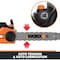 Worx 18in 15 Amp Electric Chainsaw with Auto-Tension, Chain Brake WG304.2 - alternate 3